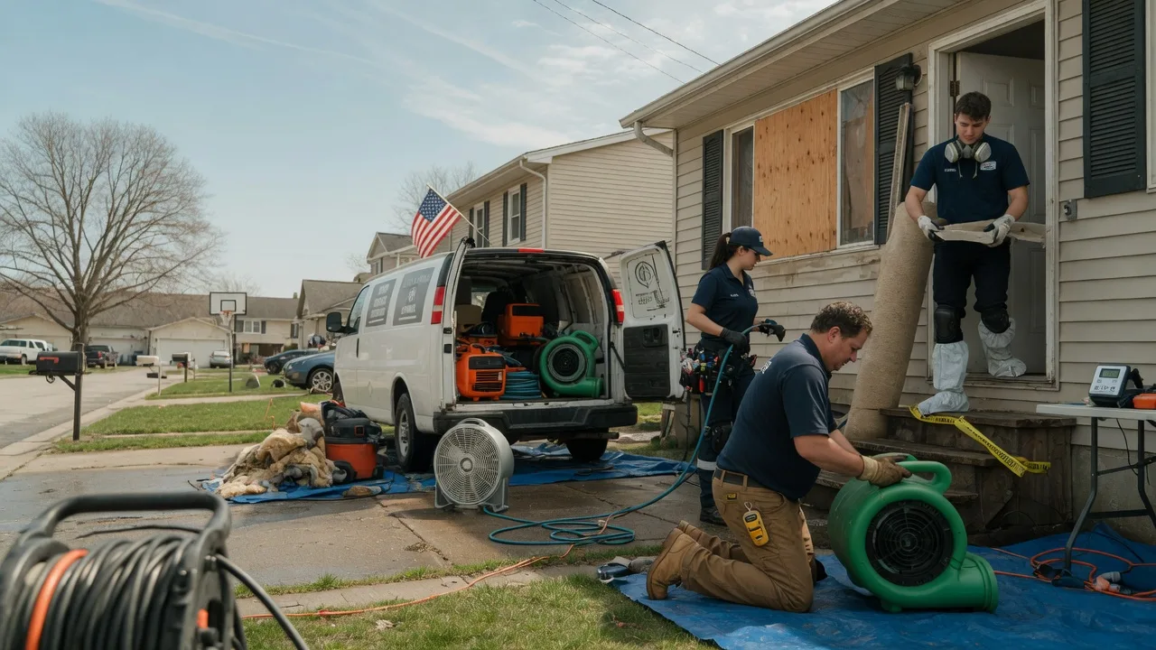 Water Damage Restoration in Newport, NC near me
